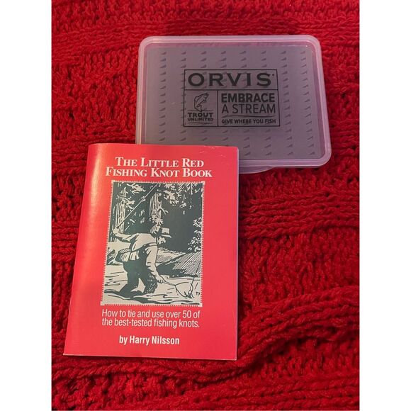 Orvis fly box with book - Picture 1 of 4